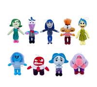 (inside out 9pcs) Inside Out 2 Plush Dolls Inside Out Plush Toy Cute Cartoon Plushie Doll Soft Stuffed Anime Periphery Toys Kids Birthday Gifts