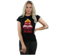 Inside Out Anger The Boss Cotton T-Shirt Disney Black XL