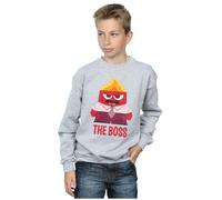 Inside Out Anger The Boss Sweatshirt Disney Grey 5-6 Years