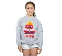 Inside Out Anger The Boss Sweatshirt Disney Grey 9 Years