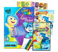 Inside Out Disney Coloring and Activity Book 2 Books Filled with Stickers Posters Coloring Activities
