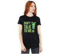 Inside Out Dont Talk To Me Cotton Boyfriend T-Shirt Disney Black S