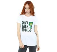 Inside Out Dont Talk To Me Cotton Boyfriend T-Shirt Disney White S