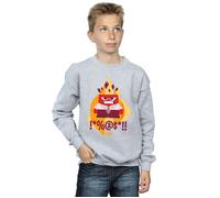 Inside Out Fired Up Sweatshirt Disney Grey 5-6 Years