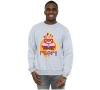Inside Out Fired Up Sweatshirt Disney Grey M