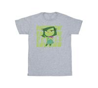 Inside Out Girl's Eww T-Shirt in Grey | Size: 5-6 Years Inside Out Grey 5-6 Years