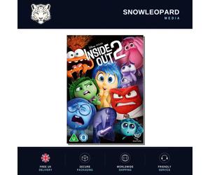 INSIDE OUT PART 2 DVD SEQUEL WALT DISNEY PIXAR ANIMATED CARTOON MOVIE FILM UK R2