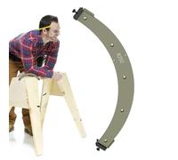 Inside Outer Corner Large Arc Mould, Curved Chamfer Auxiliary Cutting Tool | Precise Angle Router Templates | Routing Light Cutting Tool For Flattening Projects