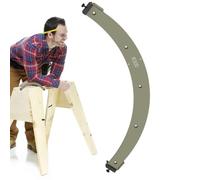 Inside Outside Corner Large Arc Mold | Large Precise Router Templates | Routing Lightweight Trimming Tool for Sign Crafting Home Decor Flattening Projects
