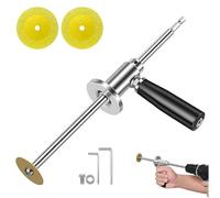 Inside Pipe Cutter for PVC Pipe - Inside Pipe Cutter for PVC Pipe, Upgraded with Dual Bearings & 2 Blades, Diamond Grit Cutting Wheel, 7-Inch Adjustable Depth, 1/4in Hex Shank