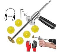 Inside Pipe Cutter for PVC Pipe Stainless Steel Plumbing Inside Cutter Tools with Adjustable Depth Gauge 7 Inch Adjustable Cutting Depth for Plastic, ABS, Exhaust PVC Pipes (1 Set)
