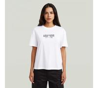 Inside Print T-Shirt - White - Women XS