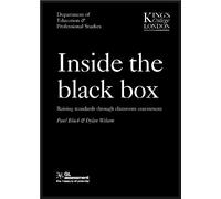 Inside the Black Box: v. 1: Raising Standards Through Classroom Assessment (Inside the Black Box: Raising Standards Through Classroom Assessment)