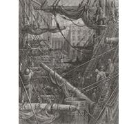Inside the Docks. After an illustration by Gustave DorÔøΩ in the 1872 English edition of London: A Pilgrimage written by Blanchard Jerrold and illustrated by Gustave DorÔøΩ. London docks in the 19th