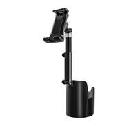 Inside the vehicle Car Cup Tablet Holder Expander With Cell Phone Mount 360 Rotation Cup Holder Expander Smartphone Mount Auto Interior Accessories