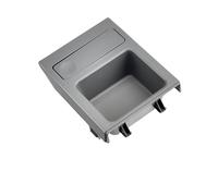Inside the vehicle Compatible With For 325i 2002 Double Hole Car Styling Front Center Console Storage Box Coin + Cup Holder OEM：51168217953