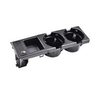Inside the vehicle Compatible With For 328Ci 2000 Car Black/Carbon Fiber Center Console Water Cup Holder Beverage Bottle Holder Coin Tray