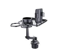 Inside the vehicle Multifunctional Cup Holder Expander Tray With Phone Stand Food Tray For Eating Commuting Traveling Vehicle Dining Table For Worker