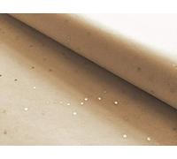 InsideMyNest Sparkly Glitter Gemstones Tissue Paper Sheets (30x20inches / 750x500mm) (Gold Dust, 50)