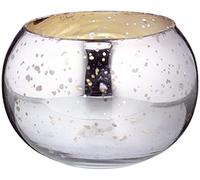 Insideretail Round Votive, Glass, Lilac, 6 x 6 cm, Set of 6