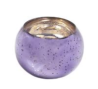 Insideretail Round Votive, Glass, Purple, 6 x 6 cm, Set of 12