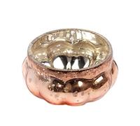 Insideretail Wedding Tea Light Holders: Antique Pumpkin Mercury Glass Votives-Copper-5cm x 5cm, Set of 48, Copper, 5 x 5 x 5 cm