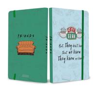 Insight Editions Friends: Central Perk Softcover Notebook Paperback Insight Editions Multicolor