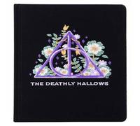 Insight Editions Harry Potter: Deathly Hallows Embroidered Journal Hardback Book Insight Editions Multicolor