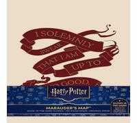 Insight Editions Harry Potter: Marauder's Map Glow in the Dark Journal Hardback Book Insight Editions Multicolor
