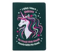 Insight Editions I Wish I Was A Unicorn Embroidered Journal Hardback Book Insight Editions Multicolor