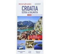 Insight Guides Travel Map Croatia Istria & Dalmatia