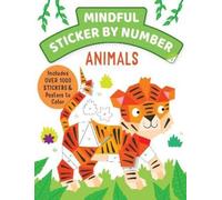 Insight Kids Mindful Sticker By Number: Animals (Paperback)