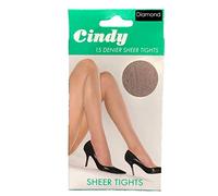 InsightClothing Cindy 15 Denier Sheer Ladies Tights - Diamond - X Large