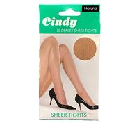 InsightClothing Cindy 15 Denier Sheer Ladies Tights - Natural - One Size