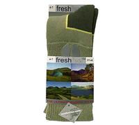 InsightClothing Ladies Reinforced Cushioned Foot Ultimate Walking Socks - Green
