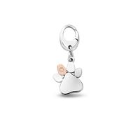 Insignia Sterling Silver Paw Prints Charm with Topaz Clogau Metallics One Size