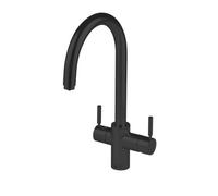 Insinkerator 3-In-1 Black Instant Boiling Hot Cold Water Kitchen Tap & Neotank