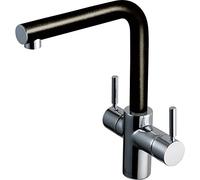 InSinkErator 3N1 Instant Hot Water Tap and NeoTank Kit - Heater Tank and Hot, Cold, and Filtered Steaming Hot Water Tap w/Safety Lock - Kitchen Near-Boiling Water Tap to 99 Degrees C - Anthracite