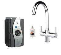 Insinkerator 3N1 J Shape Instant Hot Boiling & Mains Water Tap, Tank & Filter