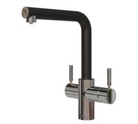 InSinkErator 3N1 L Shape Steaming Hot Water Tap - Black