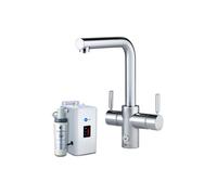 InSinkErator 4N1 L Shape Tap Neo Tank & Filter Pack - Chrome Finish: Chrome