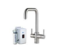 InSinkErator 4N1 U Shape Tap, Neo Tank & Filter Pack - Brushed Steel (45094/45358B (PK))