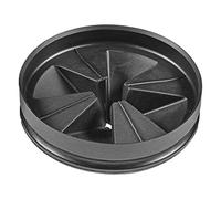 InSinkErator Black Evolution Series Antimicrobial Quiet Collar Sink Baffle QCB