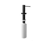 InSinkErator Built-in Kitchen Soap Dispenser - Refillable, Pump-Action Hand or Dish Washing Up Liquid Dispenser - 300 ml Tank - Velvet Black
