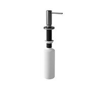 InSinkErator Built-in Kitchen Soap Dispenser - Refillable, Pump-Action Hand or Dish Washing Up Liquid Dispenser - 300 ml Tank - Satin Black Nickel