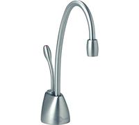 InSinkErator GN1100 Instant Hot Water Tap and NeoTank Kit - Hot Only Side Kitchen Tap and Heater Tank w/Safety Lock and Digital Thermostat - Near-Boiling Water Tap up to 99 Degrees C - Brushed Steel