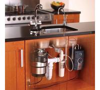 InSinkErator HC1100 Instant Hot Water and Filtered Cold Water Tap with Tank Kit, Chrome