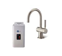 InSinkErator HC3300 Hot/Cold Mixer Tap, Neo Tank & Water Filter - Brushed Steel (HC3300)