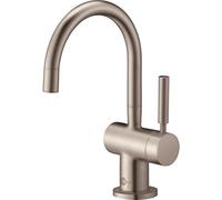 InSinkErator HC3300 Instant Hot Water and Filtered Cold Water Tap with Tank Kit, Brushed Steel