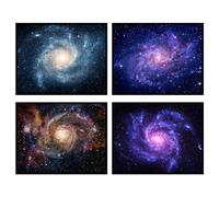 Insire Galaxy Poster, Astronomy Posters for Walls, Galaxies Poster, Universe Poster, Nebula Room Decor, Poster of Universe, Space Posters for Boys Room, Galaxy Wall Poster - Unframed (8x10”)